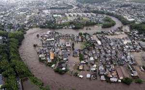 Наводнение в Японии. Фото: http://daypic.ru