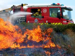 В Австралии лесной пожар уничтожил почти 100 домов в городке Ярлуп, трое пропали без вести. Фото: Reuters