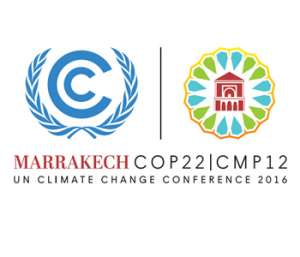 Логотип Конференции по климату в Марракеше.