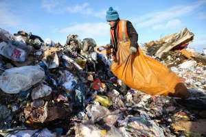 Сейчас полигон &quot;Новый Свет-Эко&quot; ежедневно принимает до полутора тысяч тонн отходов. Фото: Петр Ковалев/ТАСС