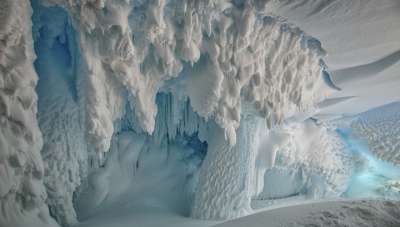 ДНК некоторых организмов, найденных в антарктических пещерах, не поддаётся идентификации. Вероятно, речь идёт о неизвестных науке видах. Фото Joel Bensing.