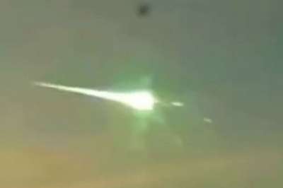 Челябинский метеорит взорвался в 2013 году над Уралом