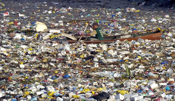Остров мусора в Тихом океане