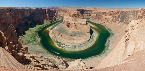 Фотофакт: Подкова - изгиб реки в Колорадо
