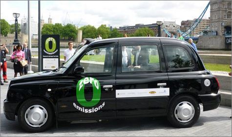 Zero Emissions Fuel Cell Hybrid taxi